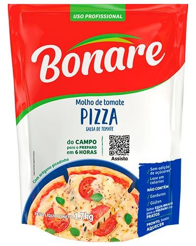 Molho Pizza Bonare 1,7kg